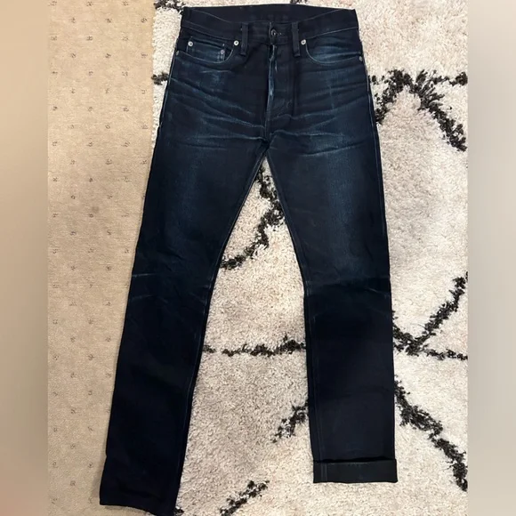 3Sixteen ST-120X Raw Selvedge Denim Jeans Men’s Size 30 - Picture 10 of 14